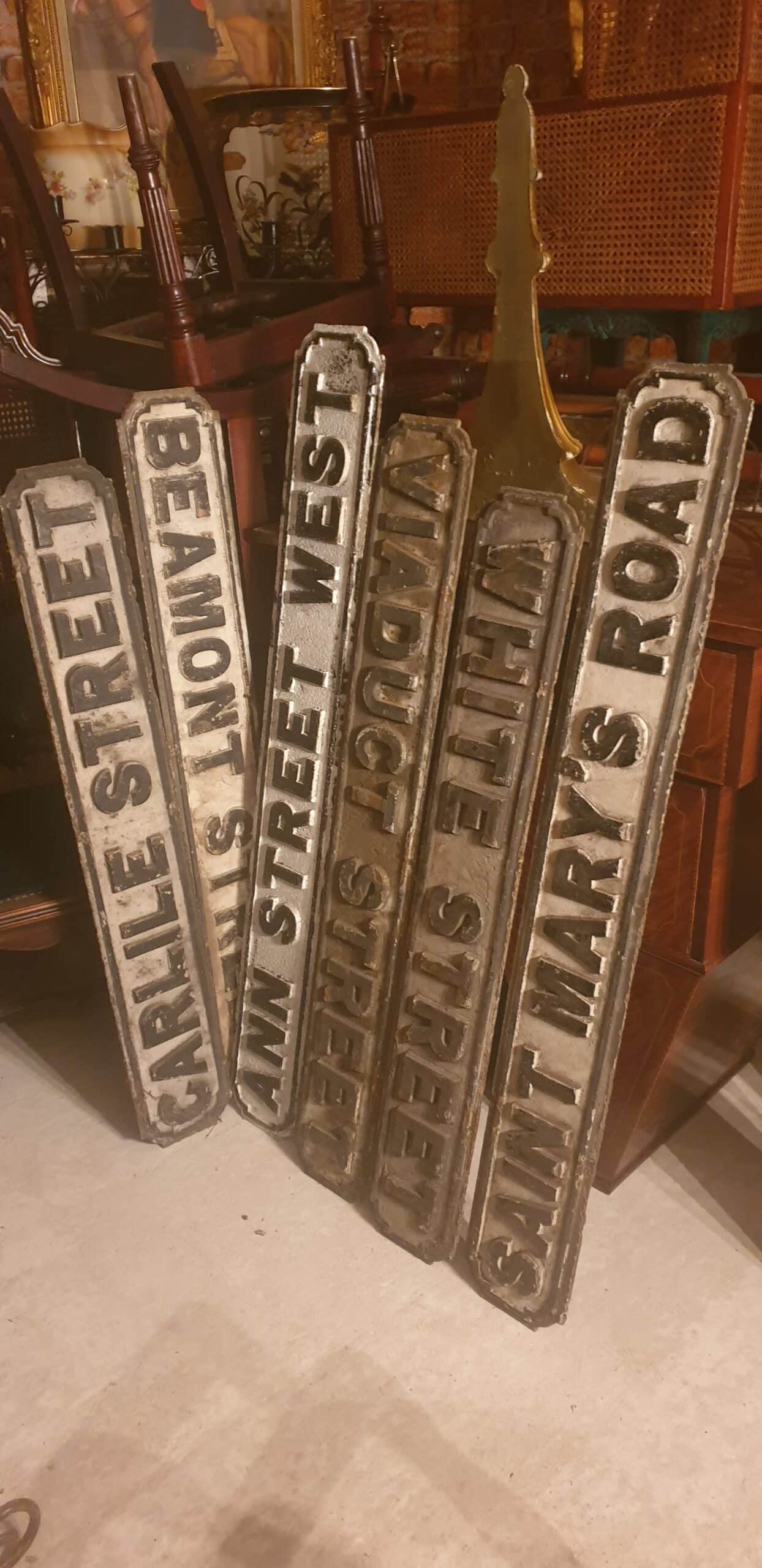 Street signs,